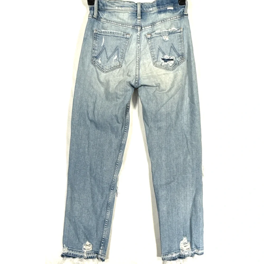 Mother Superior The Tomcat Jeans Size 25 Distressed Button Fly In The Confession
